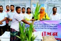কাঁঠালিয়ায় কৃষকদের মাঝে বিনামূল্যে বীজ, চারা ও সার বিতরণ